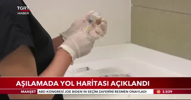 Aşılamada yol haritası açıklandı