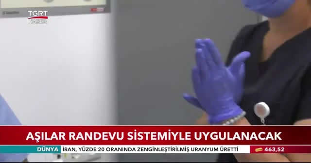 Aşılar randevu ile yapılacak