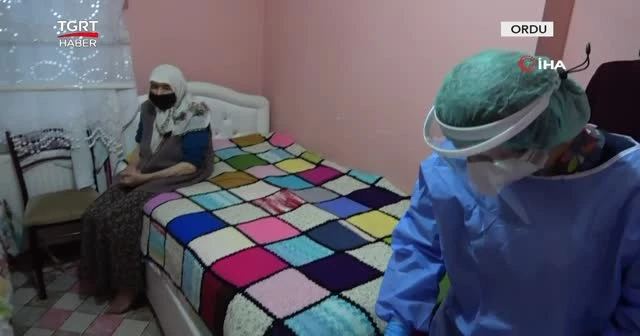 Asırlık çınarlar koronavirüs aşısı oldu