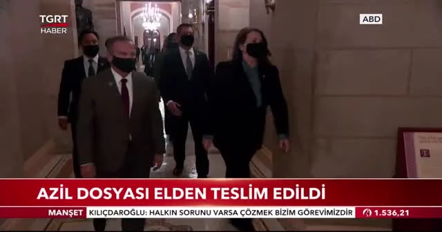 Azil dosyası elden teslim edildi