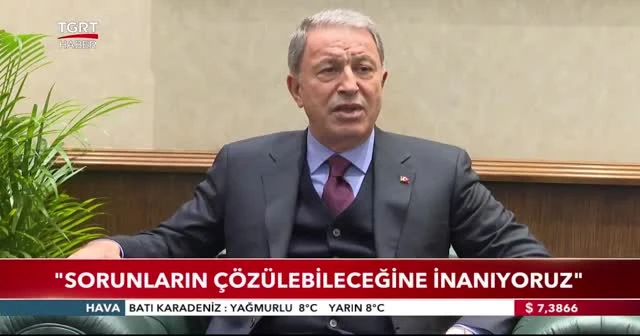 Bakan Akar’dan Yunanistan’a görüşme çağrısı