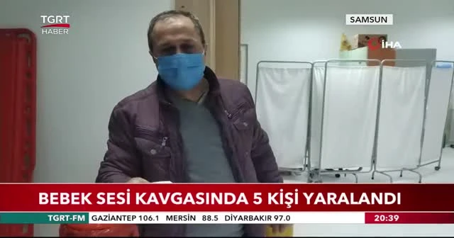 Bebek sesi kavgasında 5 kişi yaralandı