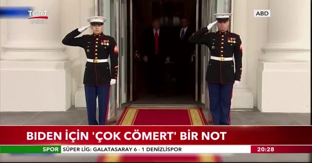 Biden için 'çok cömert' bir not