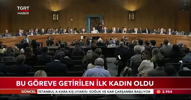 Bu göreve getirilen ilk kadın oldu
