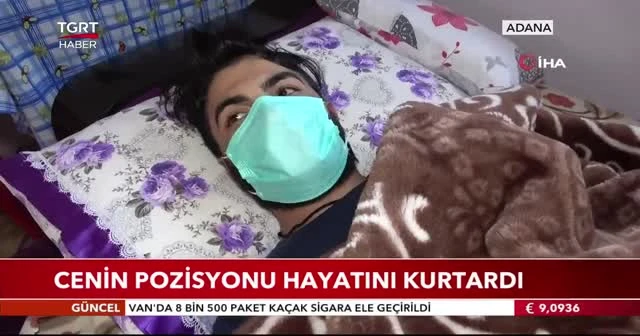 Cenin pozisyonu hayatını kurtardı