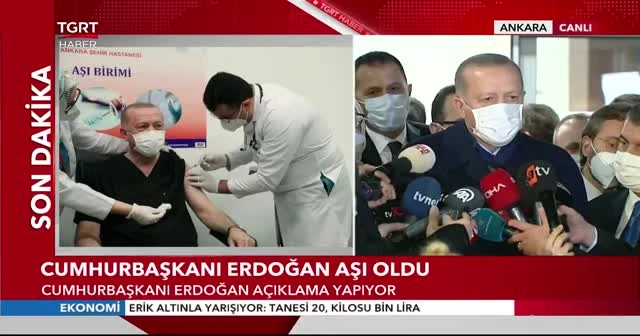 Cumhurbaşkanı Erdoğan'dan siyasilere "aşıyı teşvik edin" çağrısı