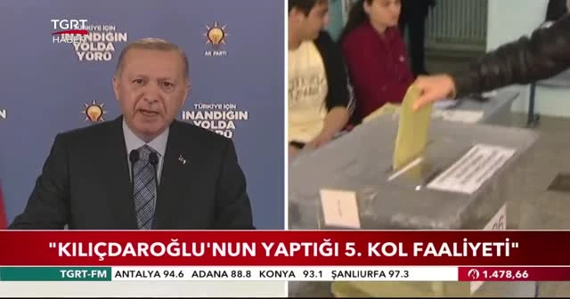 Cumhurbaşkanı Erdoğan: Kılıçdaroğlu'nun yaptığı 5. kol faaliyeti