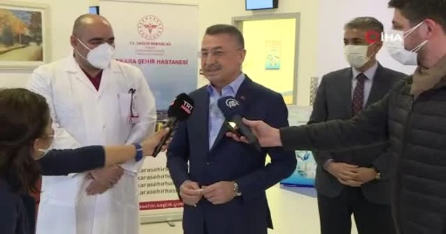 Cumhurbaşkanı Yardımcısı Oktay aşı oldu