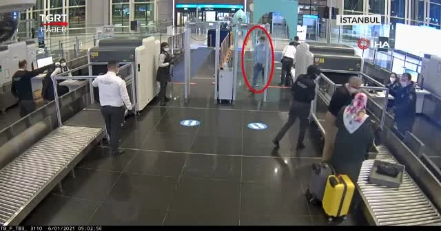 DEAŞ’lı terörist havalimanında yakalandı
