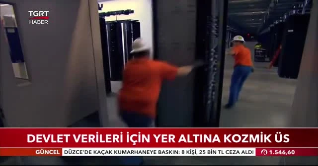 Devlet verileri için yer altına kozmik üs