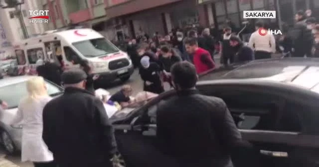Düğün konvoyunda silahlı saldırgan dehşeti