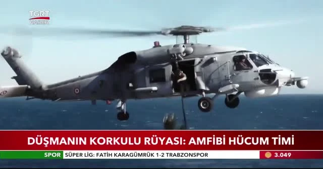 Düşmanın korkulu rüyası: Amfibi hücum timi
