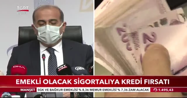 Emekli olacak sigortalıya kredi fırsatı
