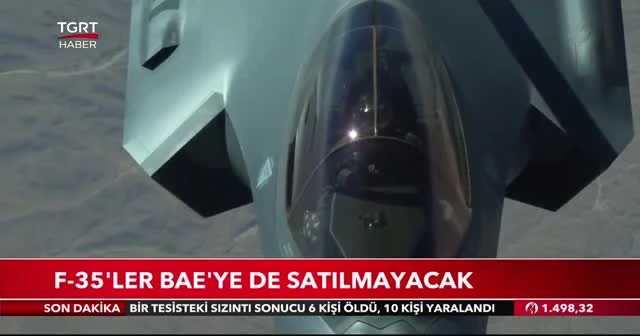F-35'ler BAE’ye de satılmayacak