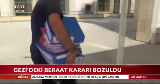 Gezi’deki beraat kararı bozuldu