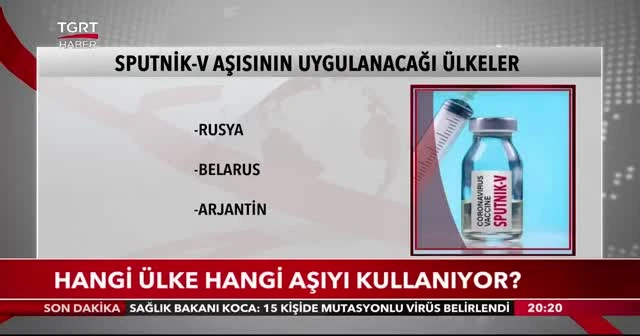 Hangi ülke hangi aşıyı kullanıyor?