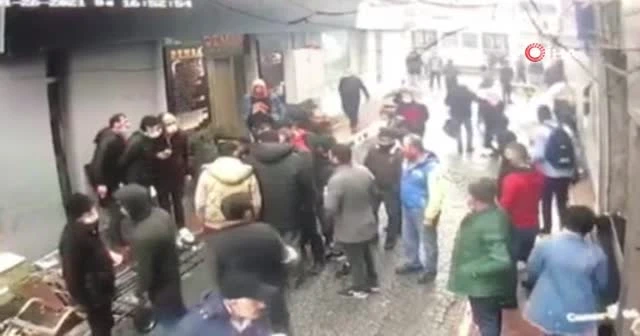 Hırsıza esnaf dayağı