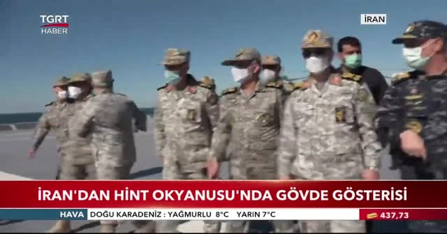 İran'dan Hint Okyanusu’nda gövde gösterisi