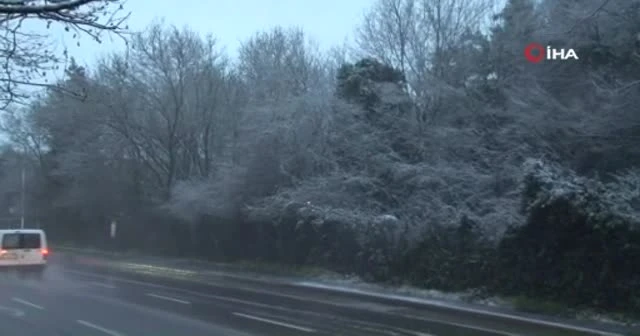 İstanbul beyaza büründü