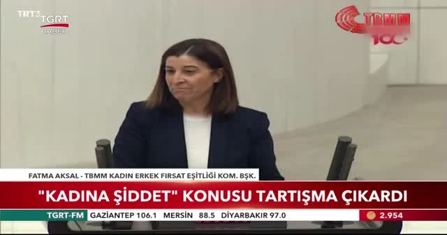 Kadın vekiller karşı karşıya geldi
