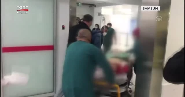 Kafasına yorgun mermi isabet etti