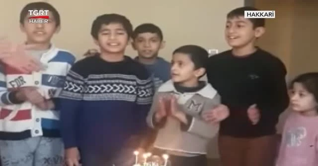 Kardan doğum günü pastası gerçek oldu
