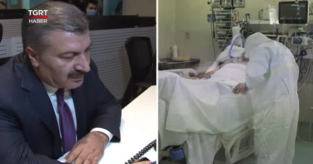 Koca, telsizden sağlık çalışanlarına seslendi