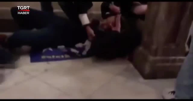 Kongre binasında vurulan kadın öldü