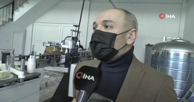 Korona salgını kolonya üreticisine yaradı