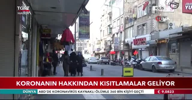 Koronanın hakkından kısıtlamalar geliyor