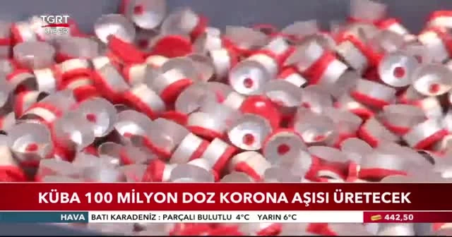 Küba 100 milyon doz korona aşısı üretecek
