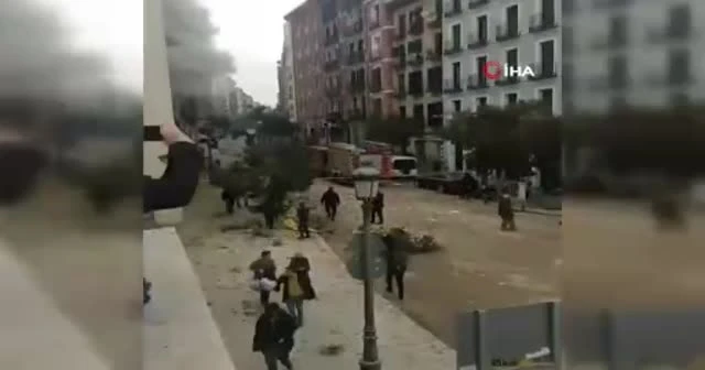 Madrid'de şiddetli patlama!