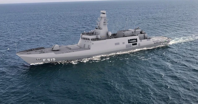 Milli fırkateyn 'İstanbul' denize indirildi