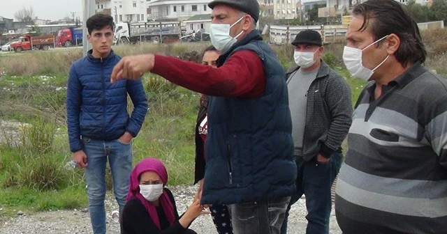 Oğlunun yaralandığını kaza yerinde gözyaşı döktü