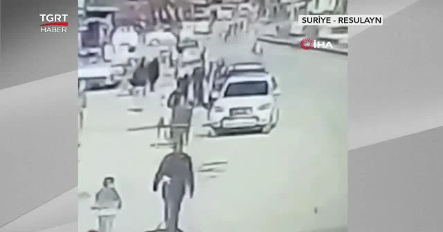 Pazar yerinde sivillere böyle saldırdılar