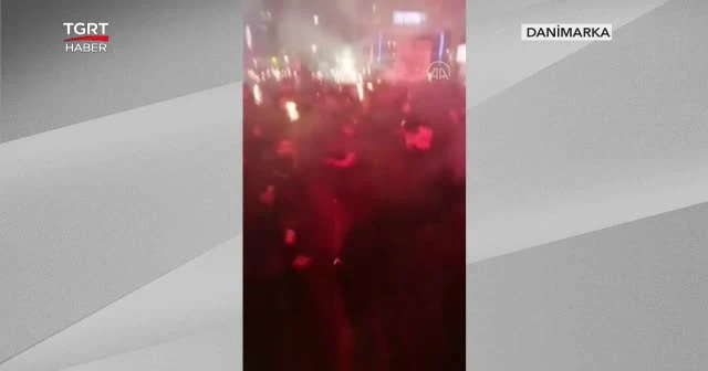 Polise havai fişeklerle saldırdılar