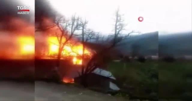 Rizeli yangını görünce şoka girdi! İtfaiye yerine "TEDAŞ'ı arayın" diye bağırdı