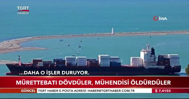 Saldırıya uğrayan Türk gemisi limana demirledi