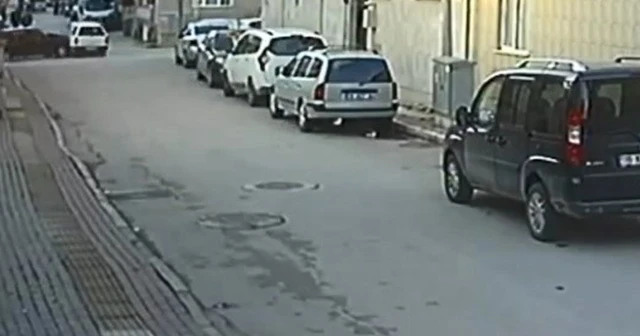 Sokak aralarındaki hız kazayla son buldu