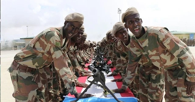 Somali ordusunda Türk imzası