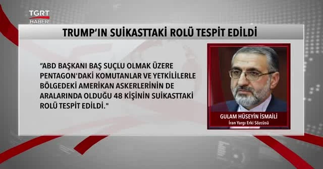 Tahran'dan Trump için kırmızı bülten talebi