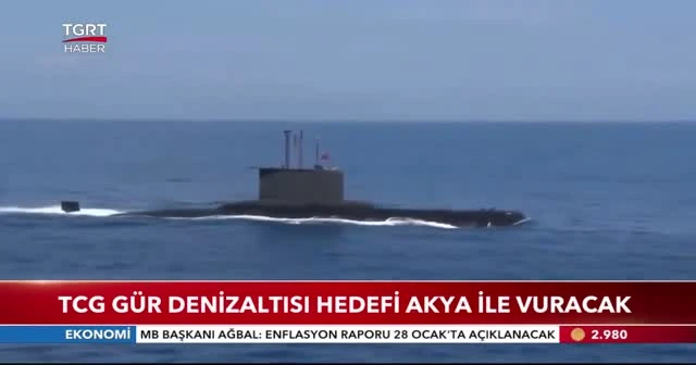 TCG Gür Denizaltısı hedefi "Akya" ile vuracak