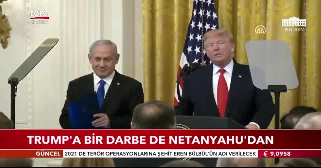 Trump'a bir darbe de Netanyahu’dan