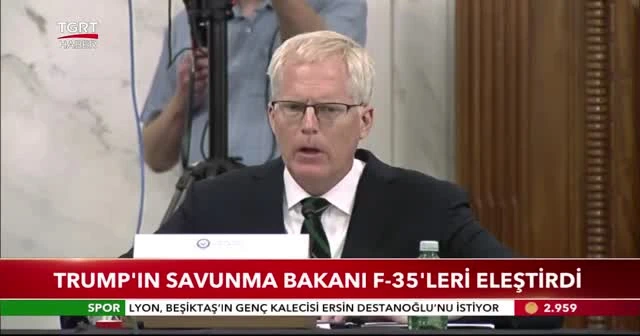 Trump'ın savunma bakanı F-35'leri eleştirdi: Beş para etmez