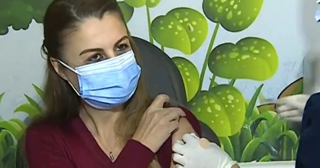 Türkiye Hastanesi'nde aşı başladı
