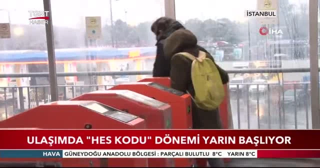 Ulaşımda "HES kodu" dönemi başlıyor