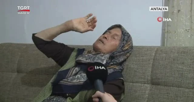Vicdansızlar yaşlı kadına eziyet ettiler