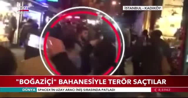 "Boğaziçi" bahanesiyle terör saçtılar