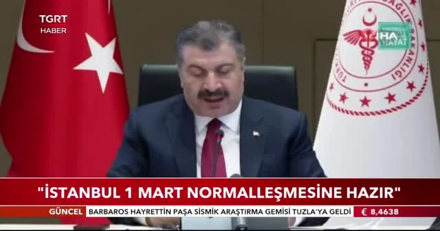 "İstanbul 1 Mart normalleşmesine hazır"