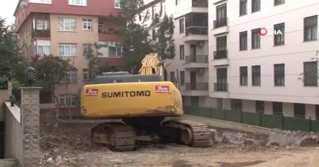 70 yıllık ağacı kesip, toprağın altına gömdüler